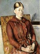 Paul Cezanne Madame Cezanne au fauteuil jaune Germany oil painting artist